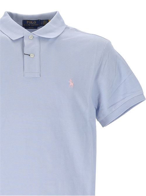 Polo a manica corta con logo POLO RALPH LAUREN | 710536856454